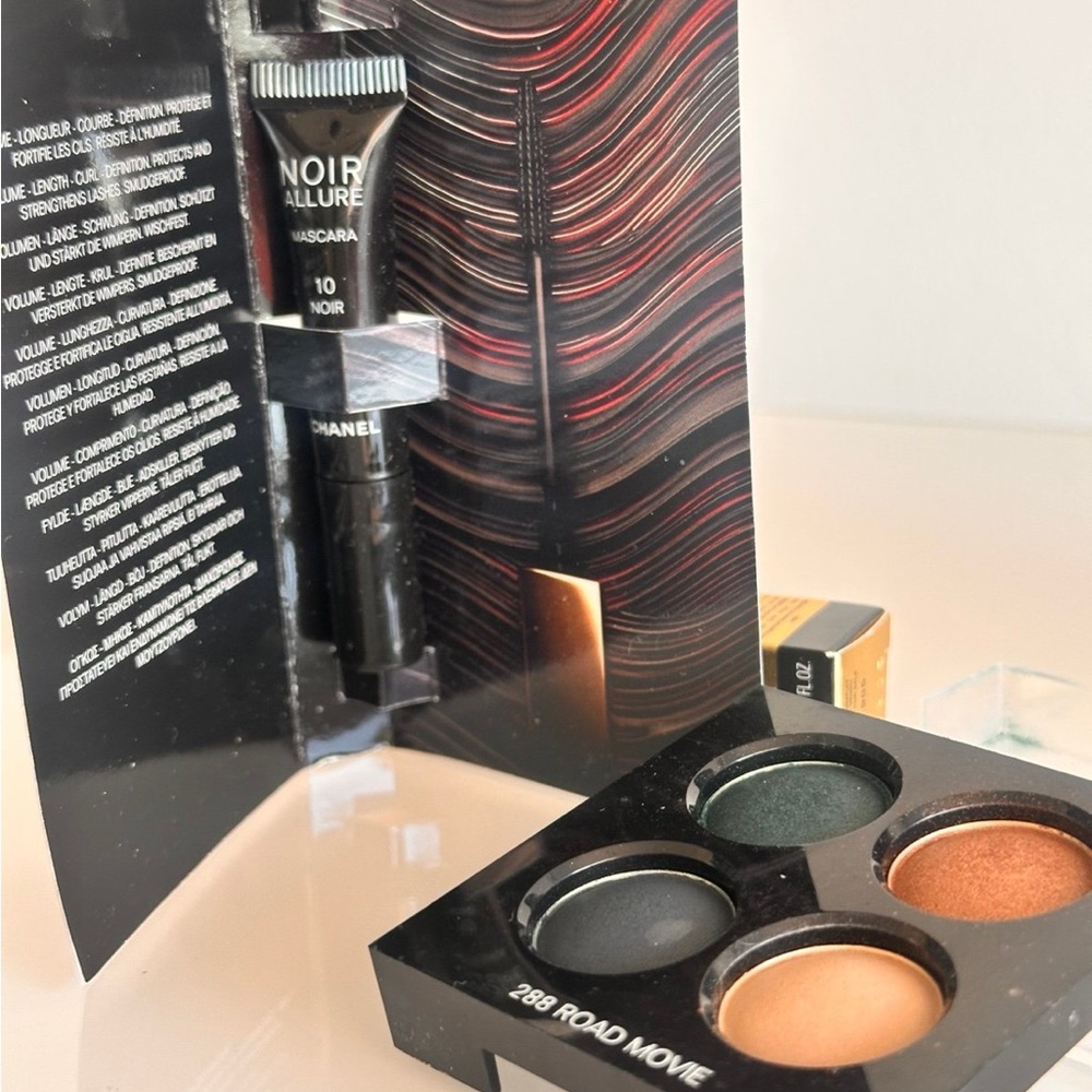 Chanel make up and skin care, Chanel eyeshadow, black mascara samples, eye cream - Picture 3 of 4
